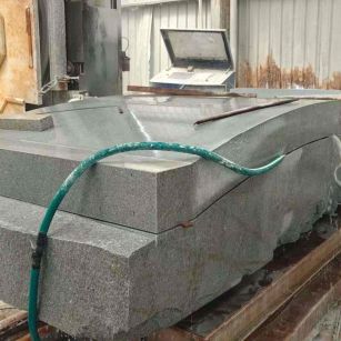 山南 芝麻灰异型加工-拱桥