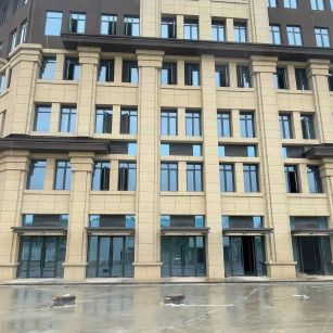 山南 黄金麻花岗岩荔枝面小区外墙干挂