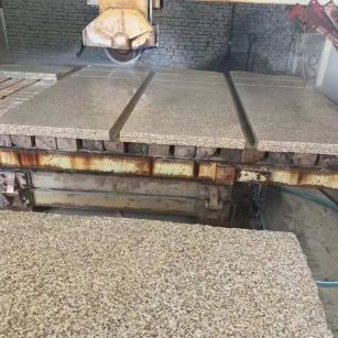 山南 黄金麻荔枝面成品板加工