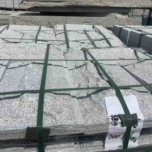 山南 芝麻白蘑菇石成品