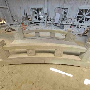 山南 芝麻灰花岗岩异形加工-拱桥，石桥