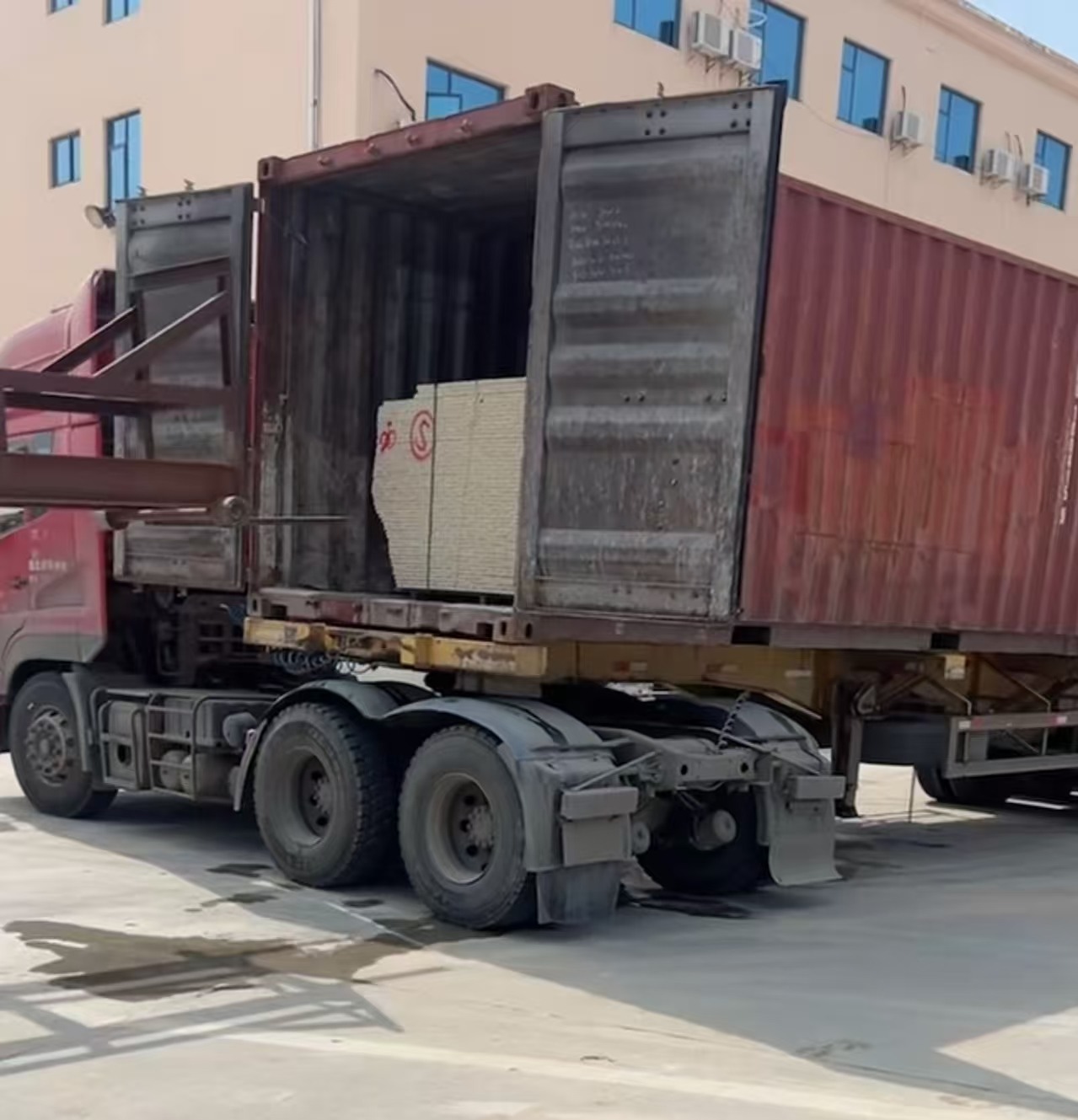 山南 黄金麻荔枝面毛板