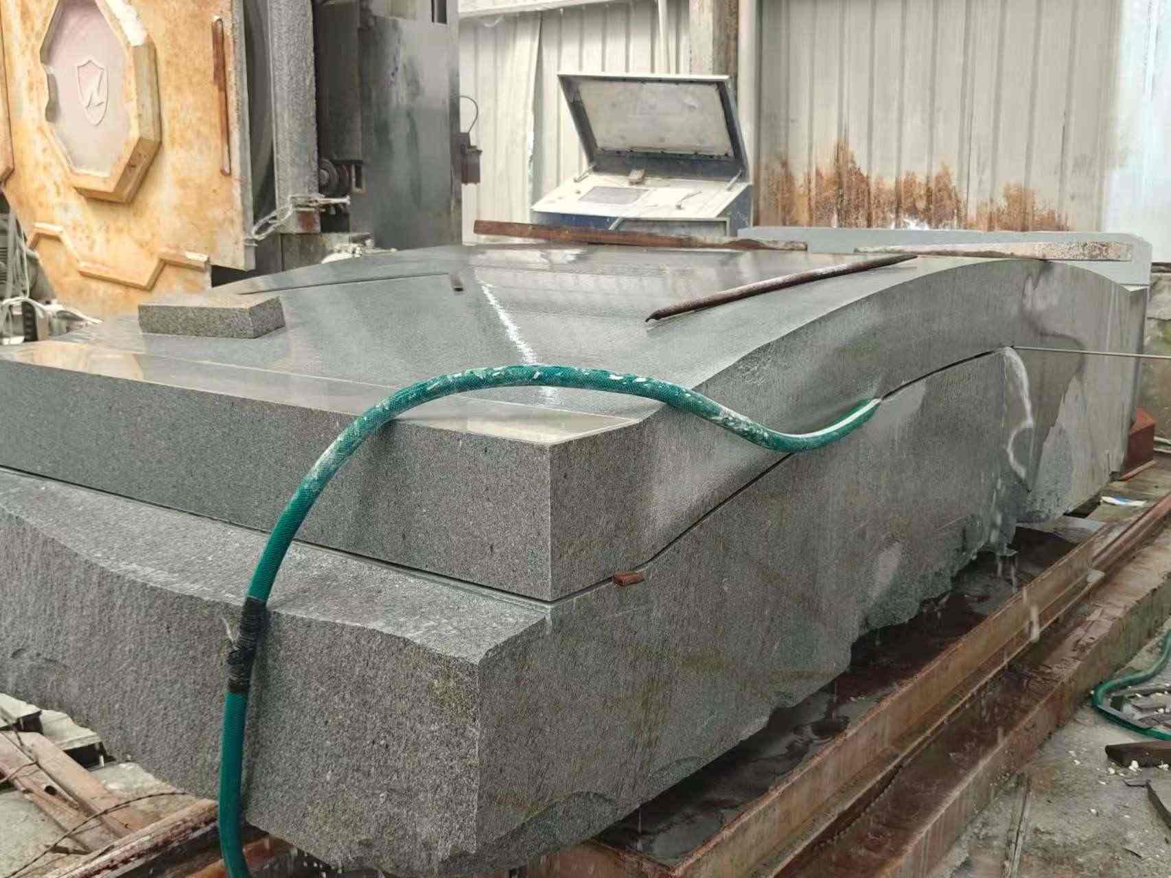 山南 芝麻灰异型加工-拱桥