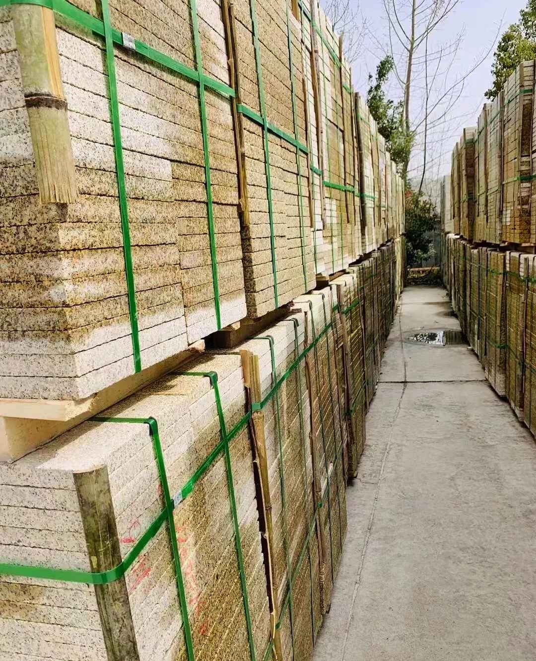 山南 黄金麻花岗岩荔枝面地铺石