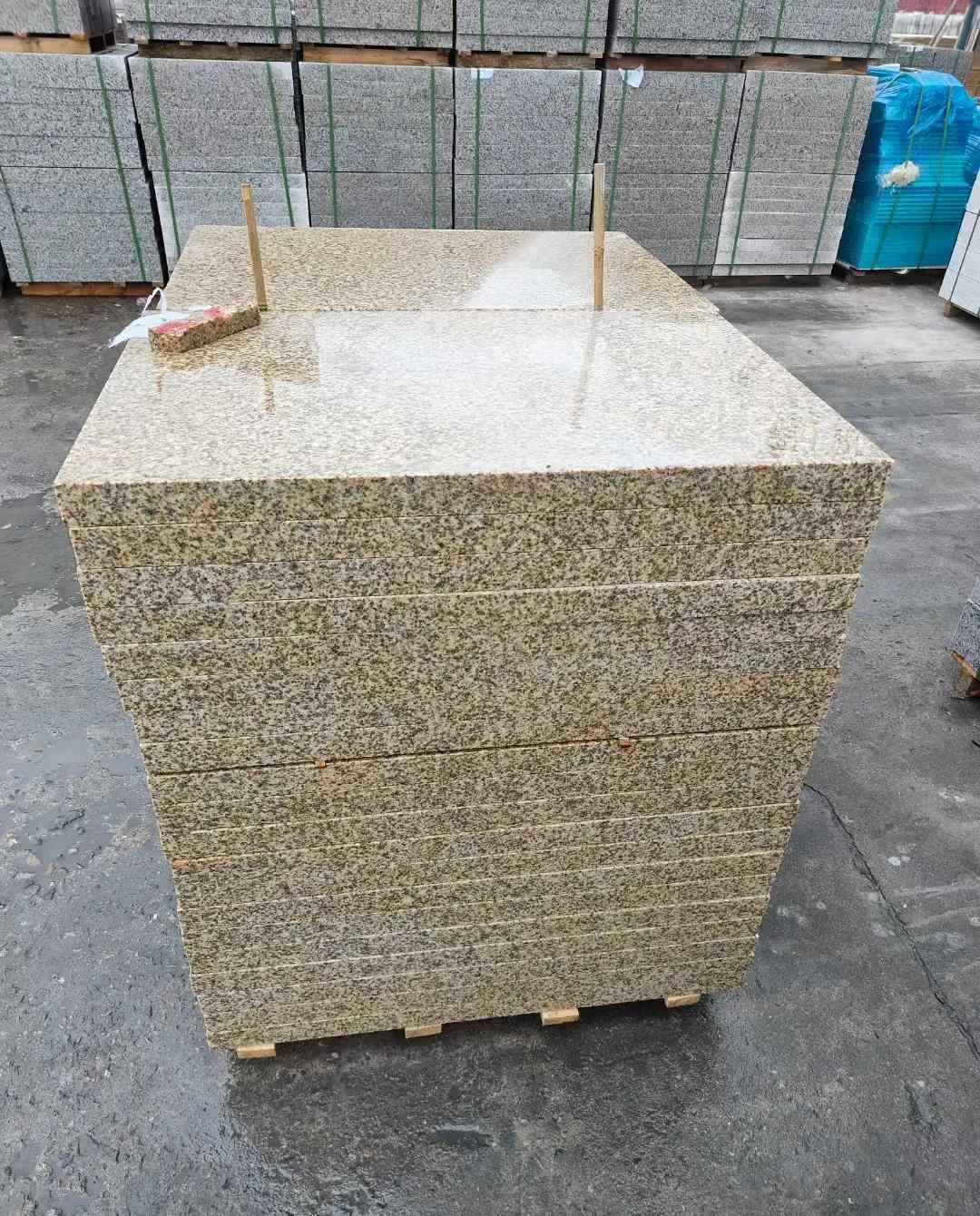 山南 湖北黄金麻花岗岩石材荔枝面外墙石材