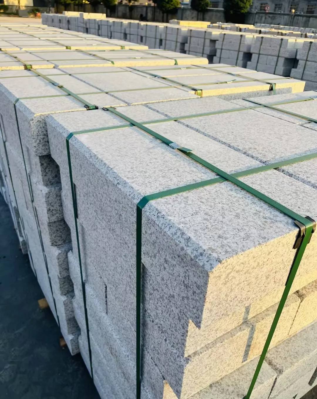 山南 白麻花岗岩路沿石，马路牙子，路缘石，平石，立缘石等